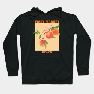 Fruit market peach Hoodie